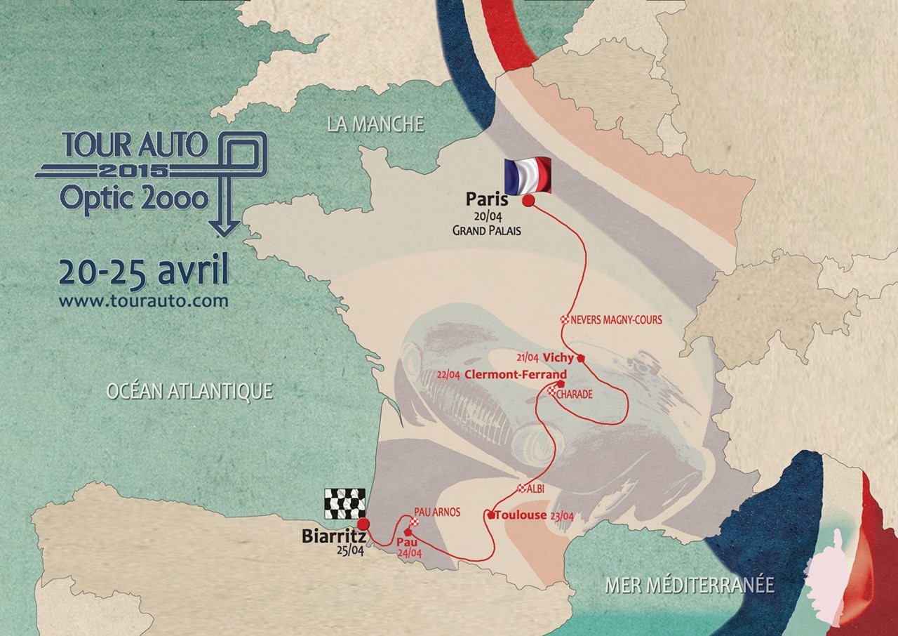 Présentation du Tour Auto 2015