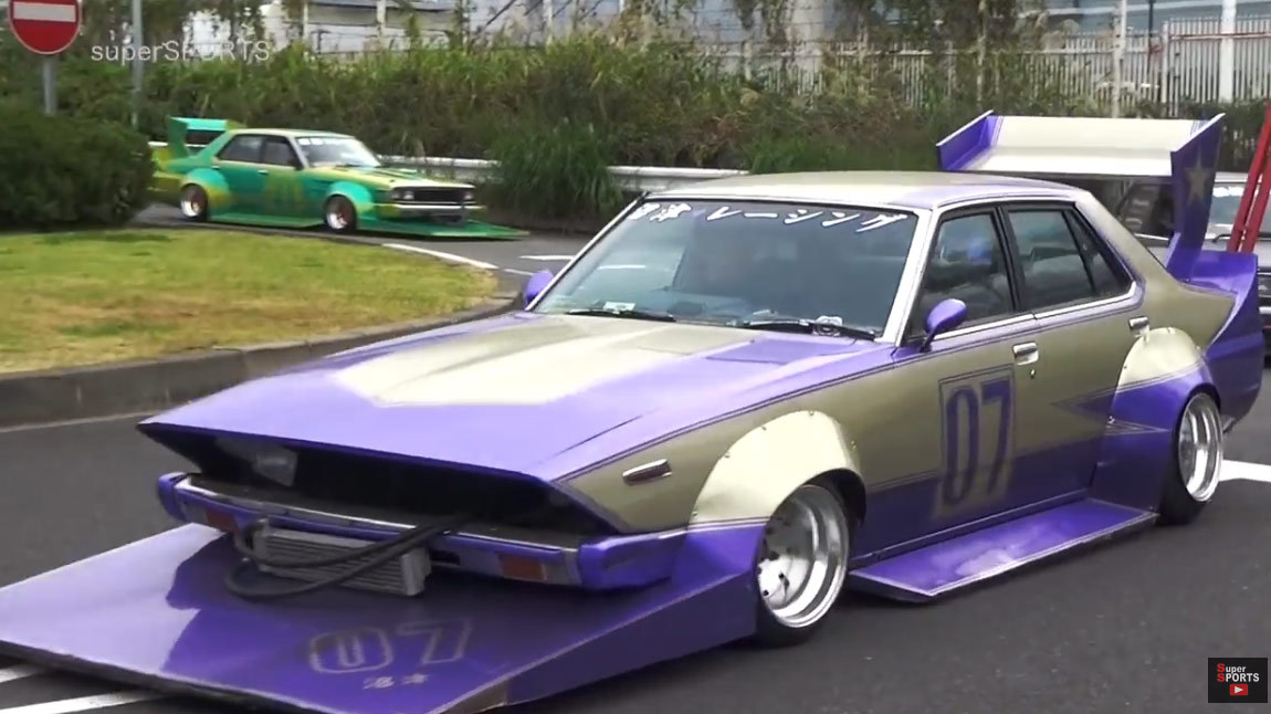 Le tuning japonais façon bosozoku, c'est du lourd !
