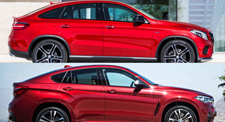 Mercedes GLE Coupé, une copie du BMW X6 ?