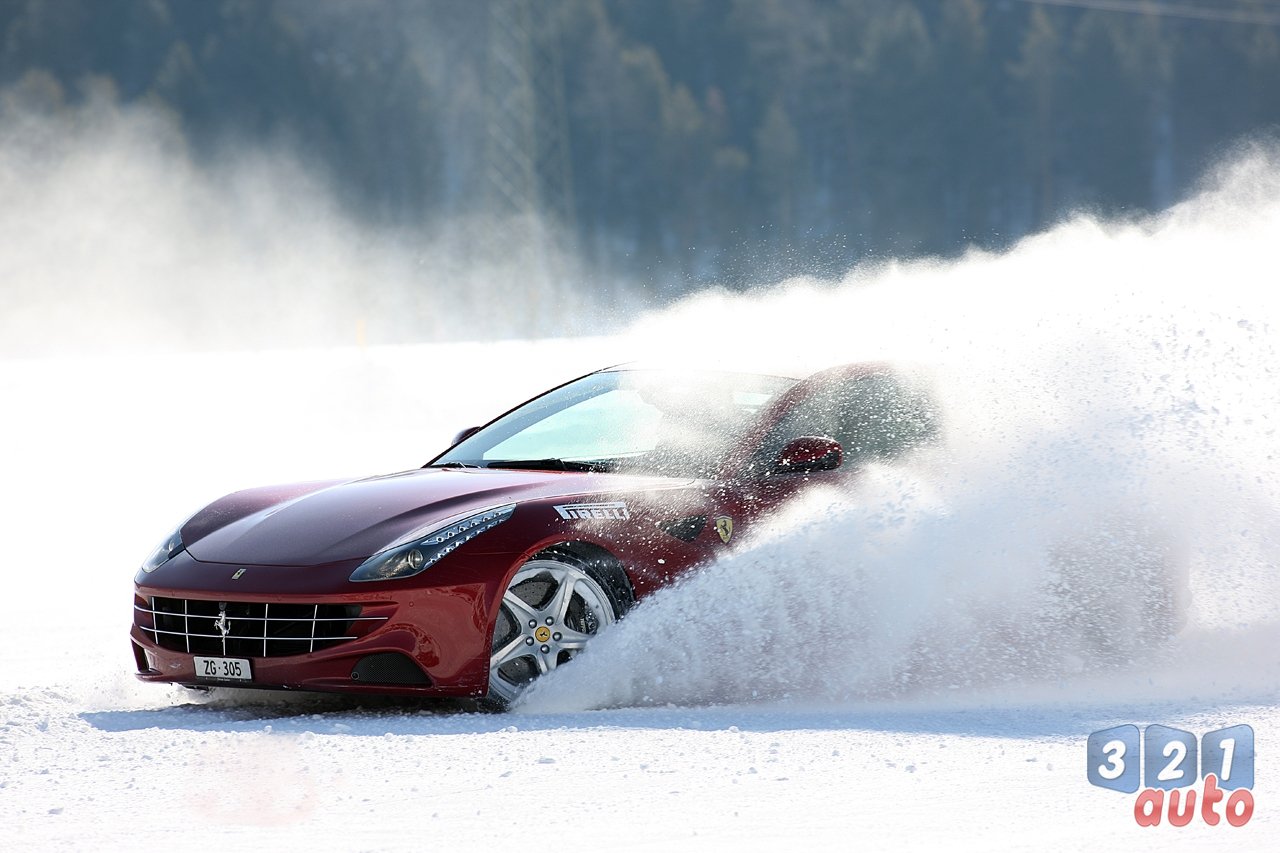 Ferrari on ice, extrême sensation