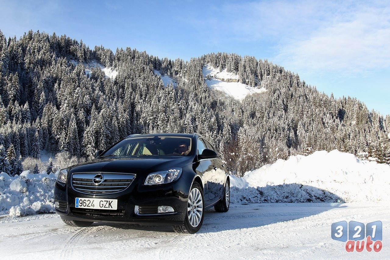 A l'aise sur la neige