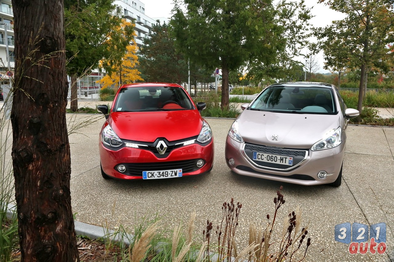 La Peugeot 208 affronte la Renault Clio IV