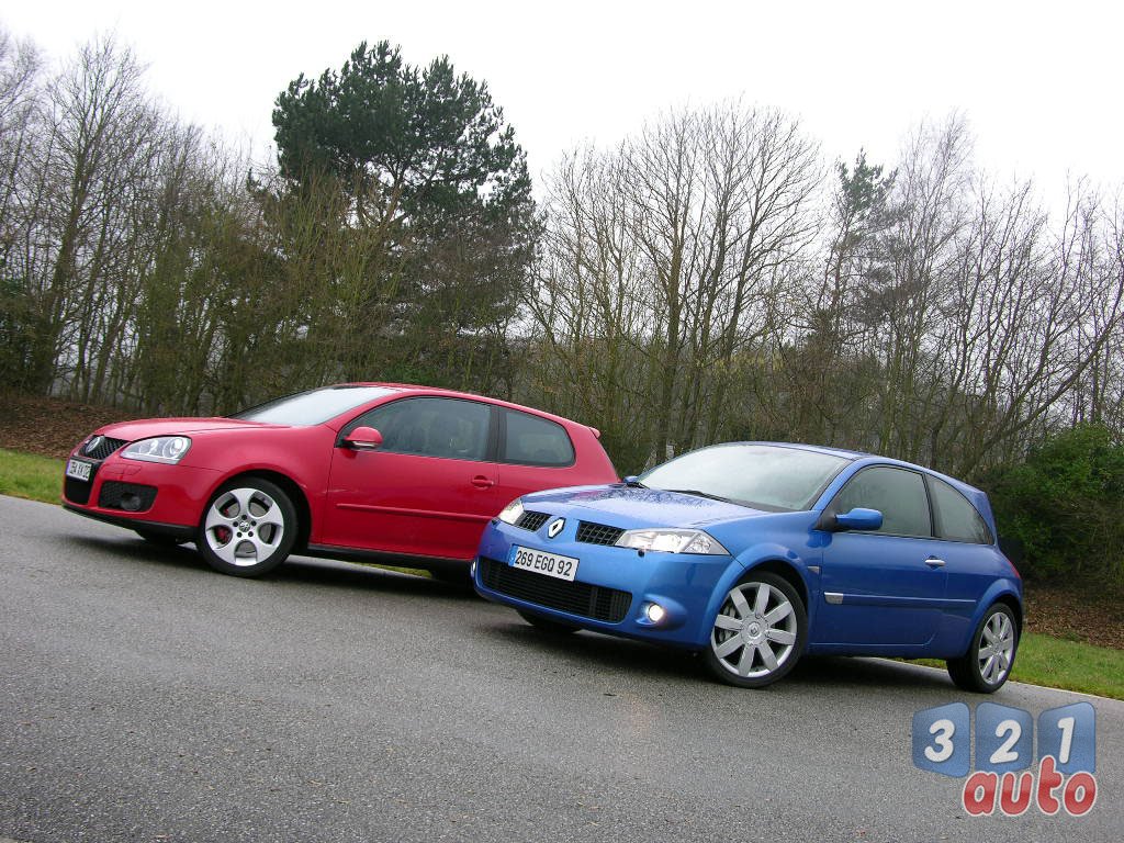 Comparatif Golf GTI / Mégane Renault Sport