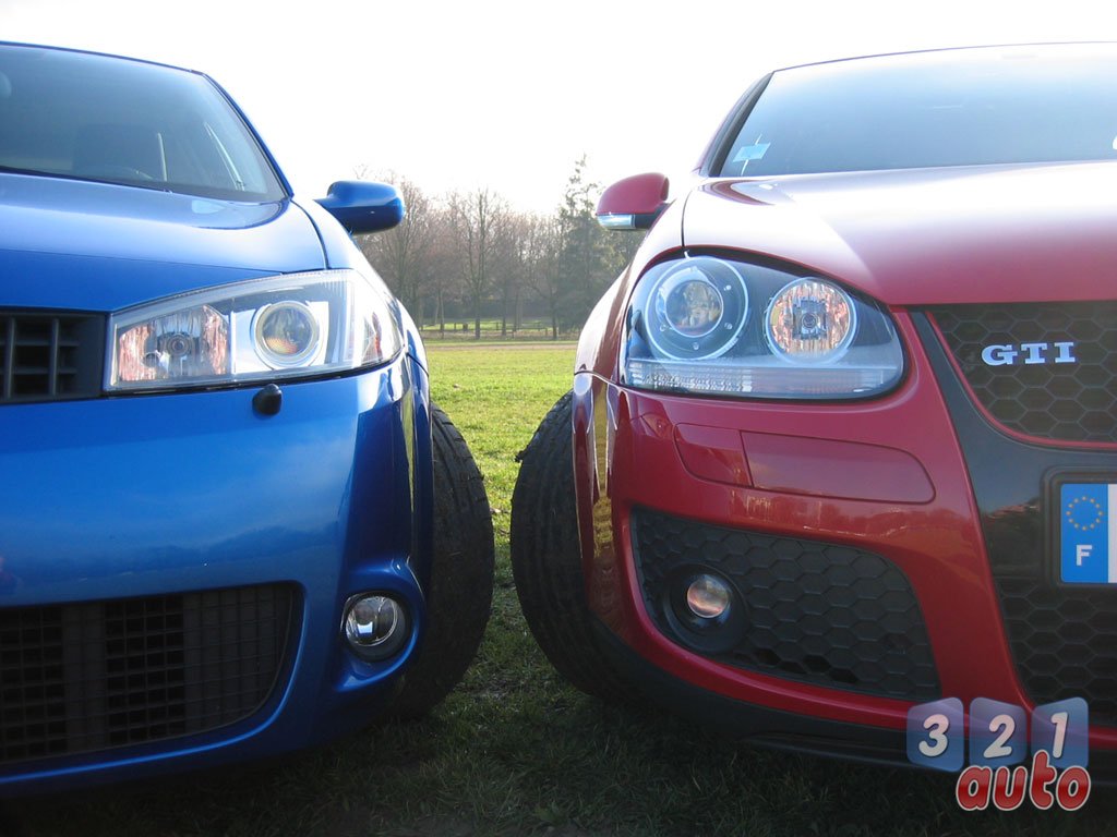 Comparatif Mégane RS / Golf GTI