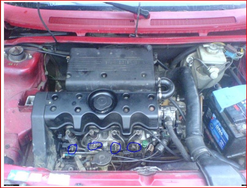 Lot De 4 Bougies De Préchauffage Pour Citroën Evasion 2.1 TD - Marque Borg Ecoterm - Garantie 1 An - Diesel