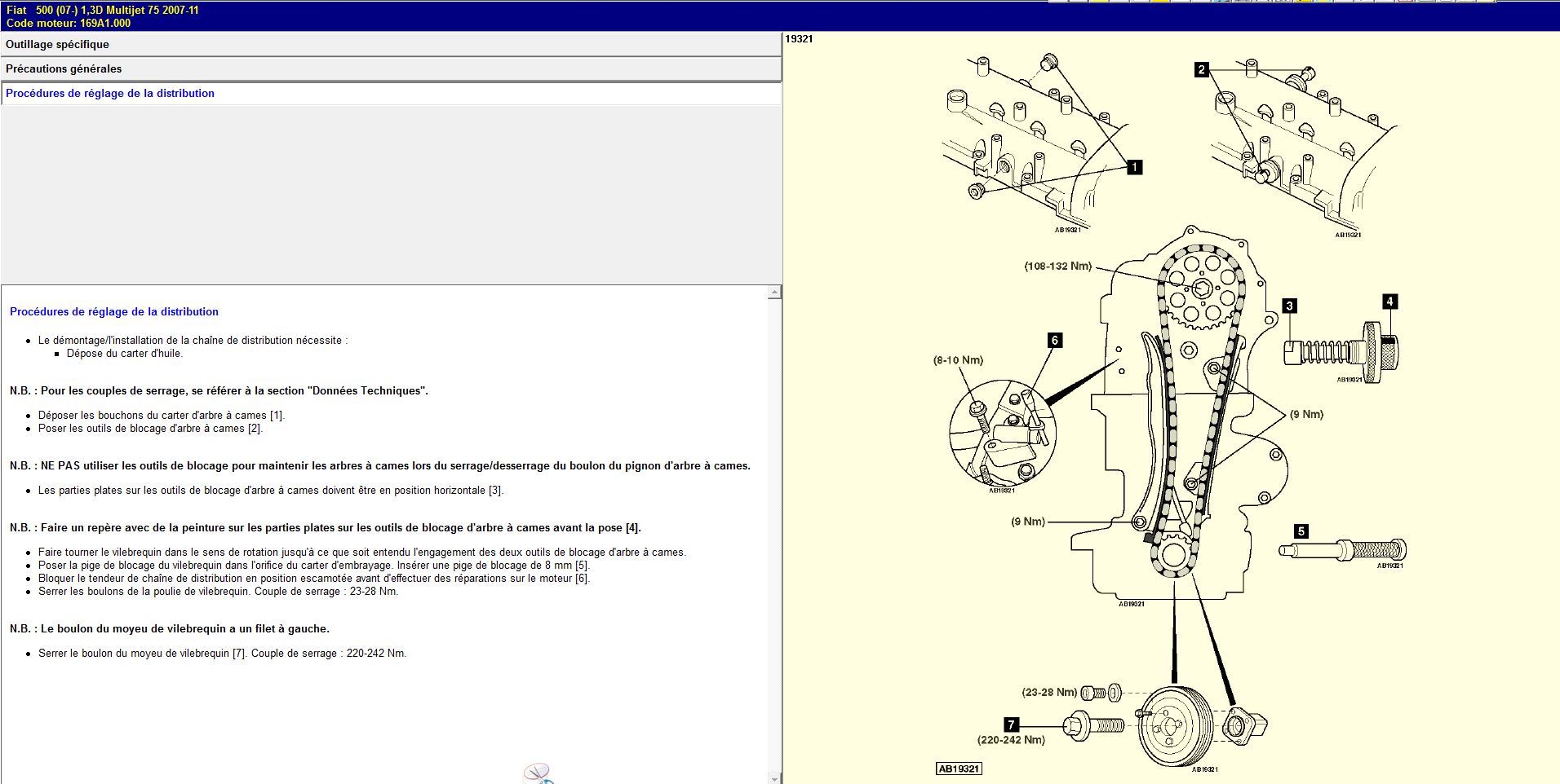 Changement chaîne de distribution - Fiat - 500 - Diesel - Auto Evasion