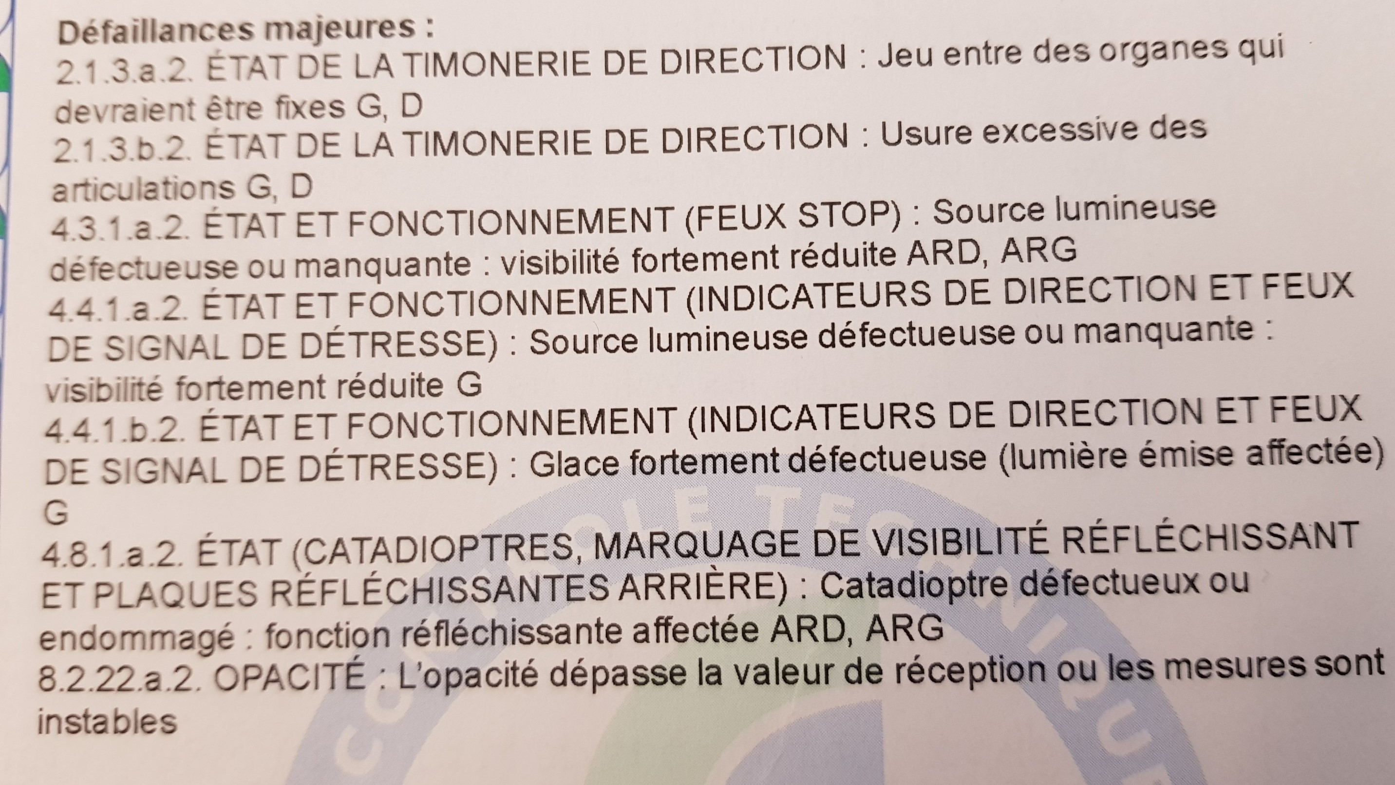 8 2 22 e 2 Opacité Contrôle Impossible Des émissions à L échappement Non compréhension du contrôle technique - Renault - Megane 3 - Diesel -  Auto Evasion | Forum Auto