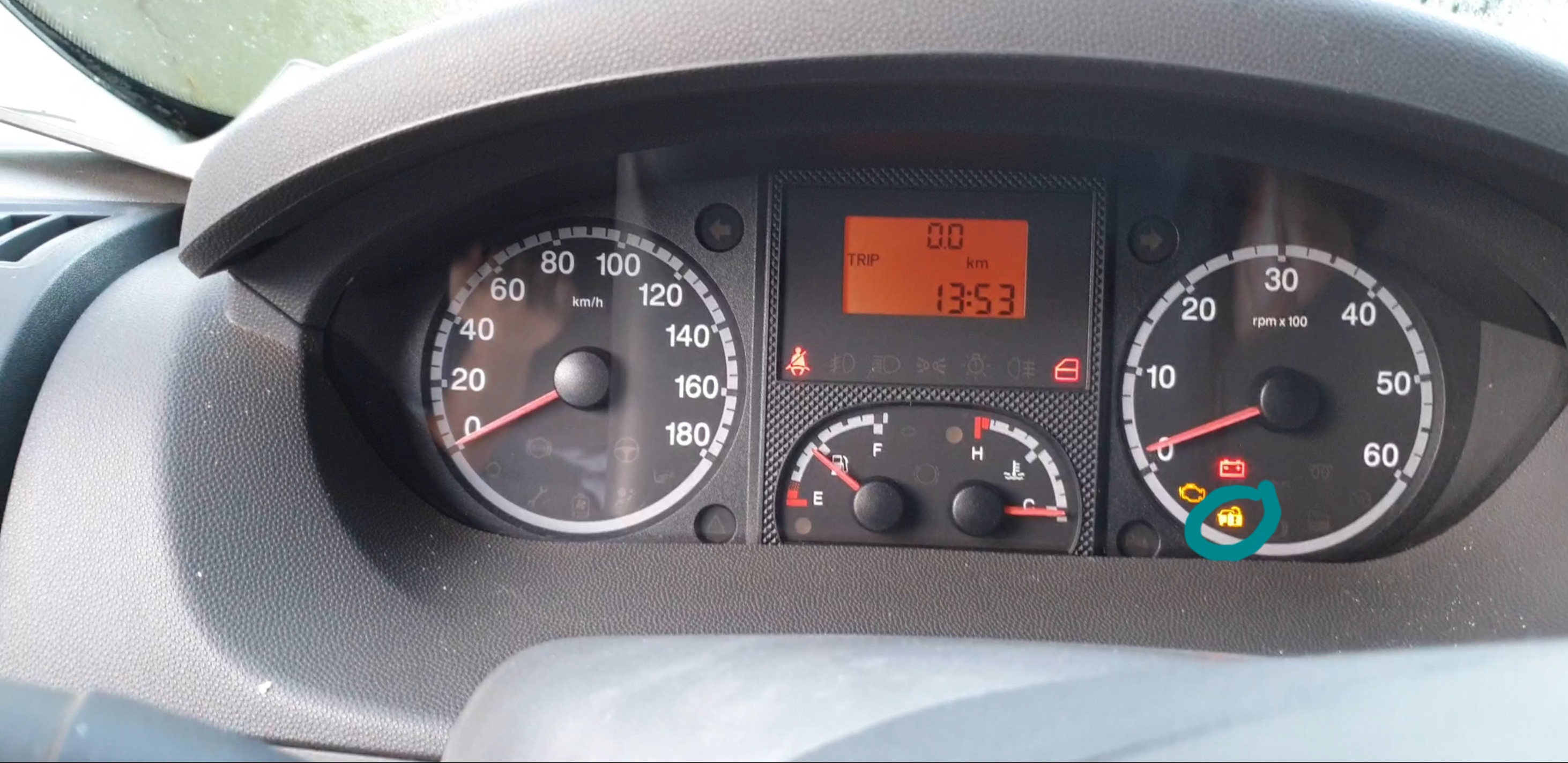 rotatif Submerger Leonardoda peugeot boxer voyant tableau bord voleur