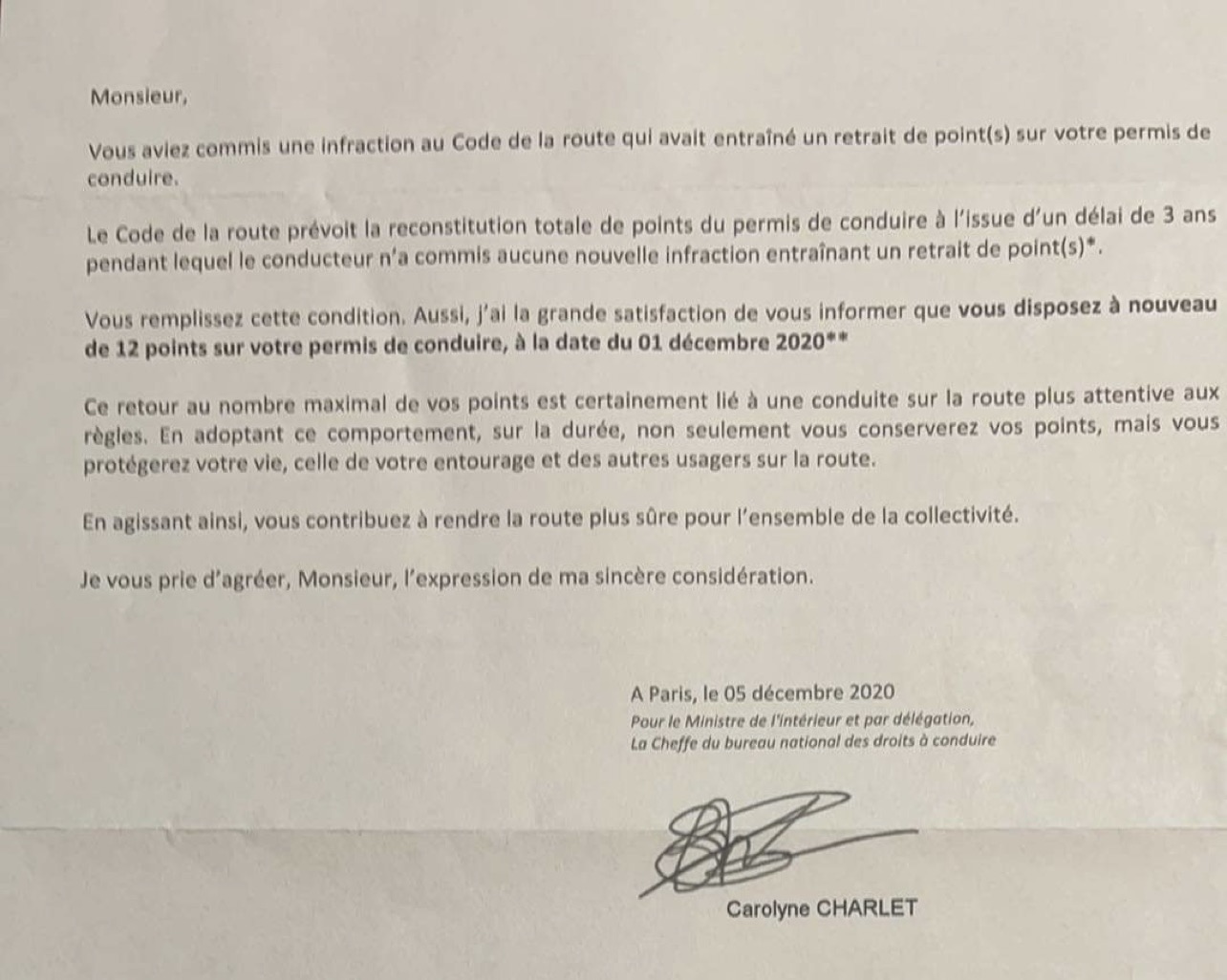 Dernier Mouvement Du Solde De Points Telepoint