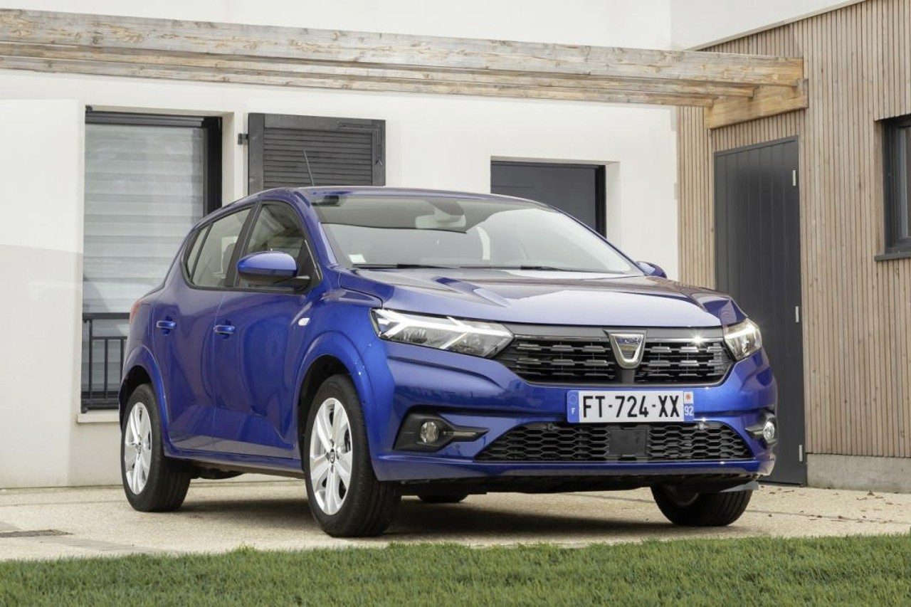 Dacia Sandero (2022). La version GPL adopte aussi la BVM5