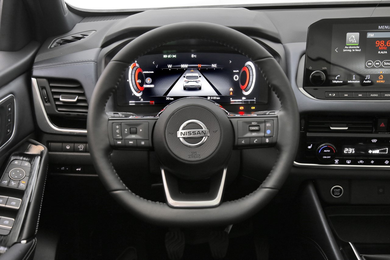 dashboard nissan qashqai