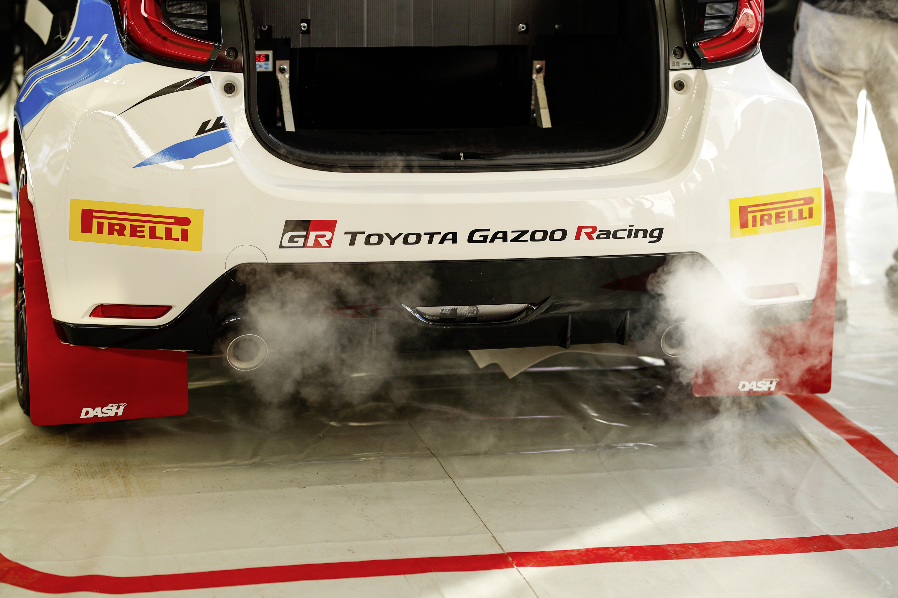 Toyota GR Yaris H2 exhaust