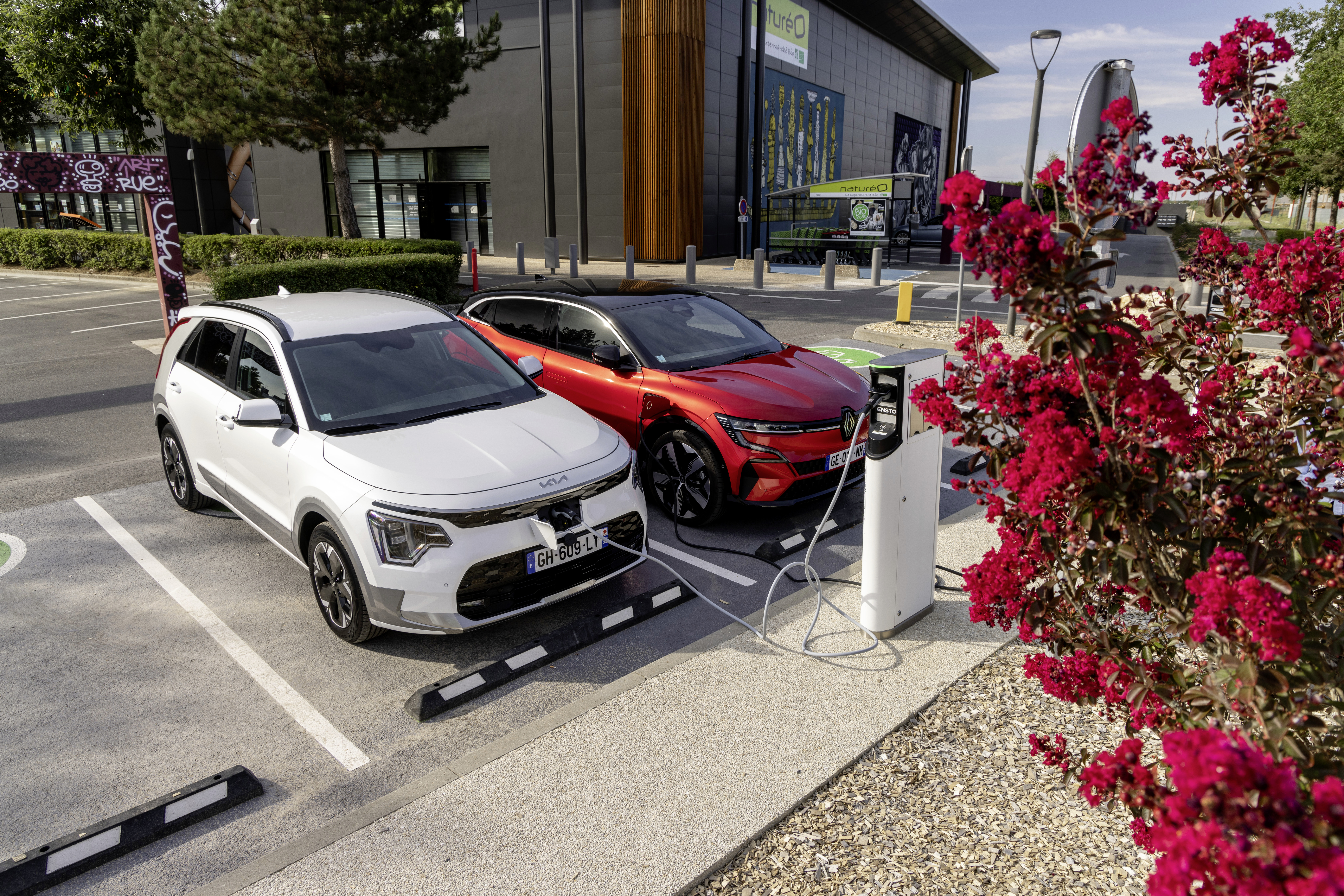 recharge borne parking