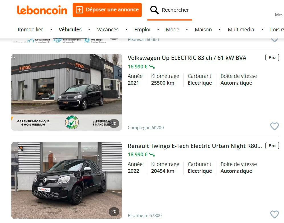Leboncoin Voiture Vendre Nouveau Voitures Occasion