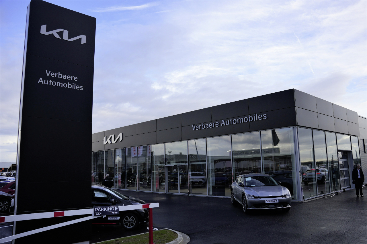 Kia entame la transformation de son réseau avec la concession Verbaere de Douai