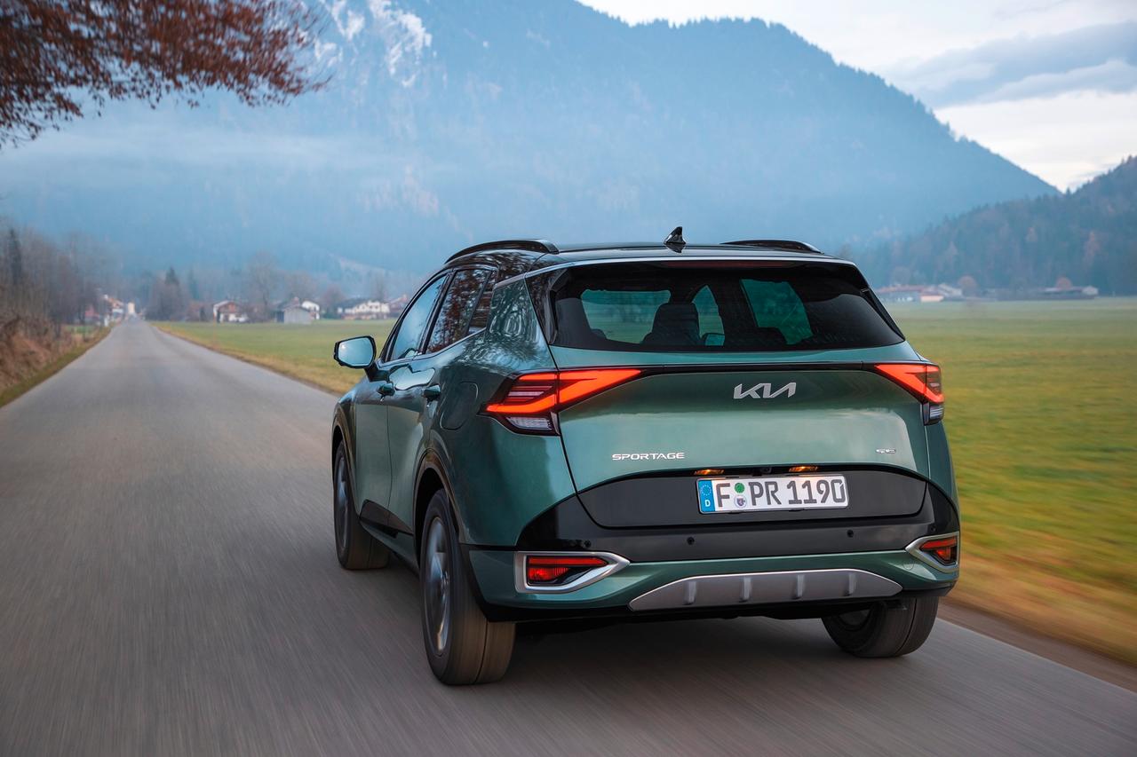 Le Kia Sportage est disponible avec deux ou quatre roues motrices.