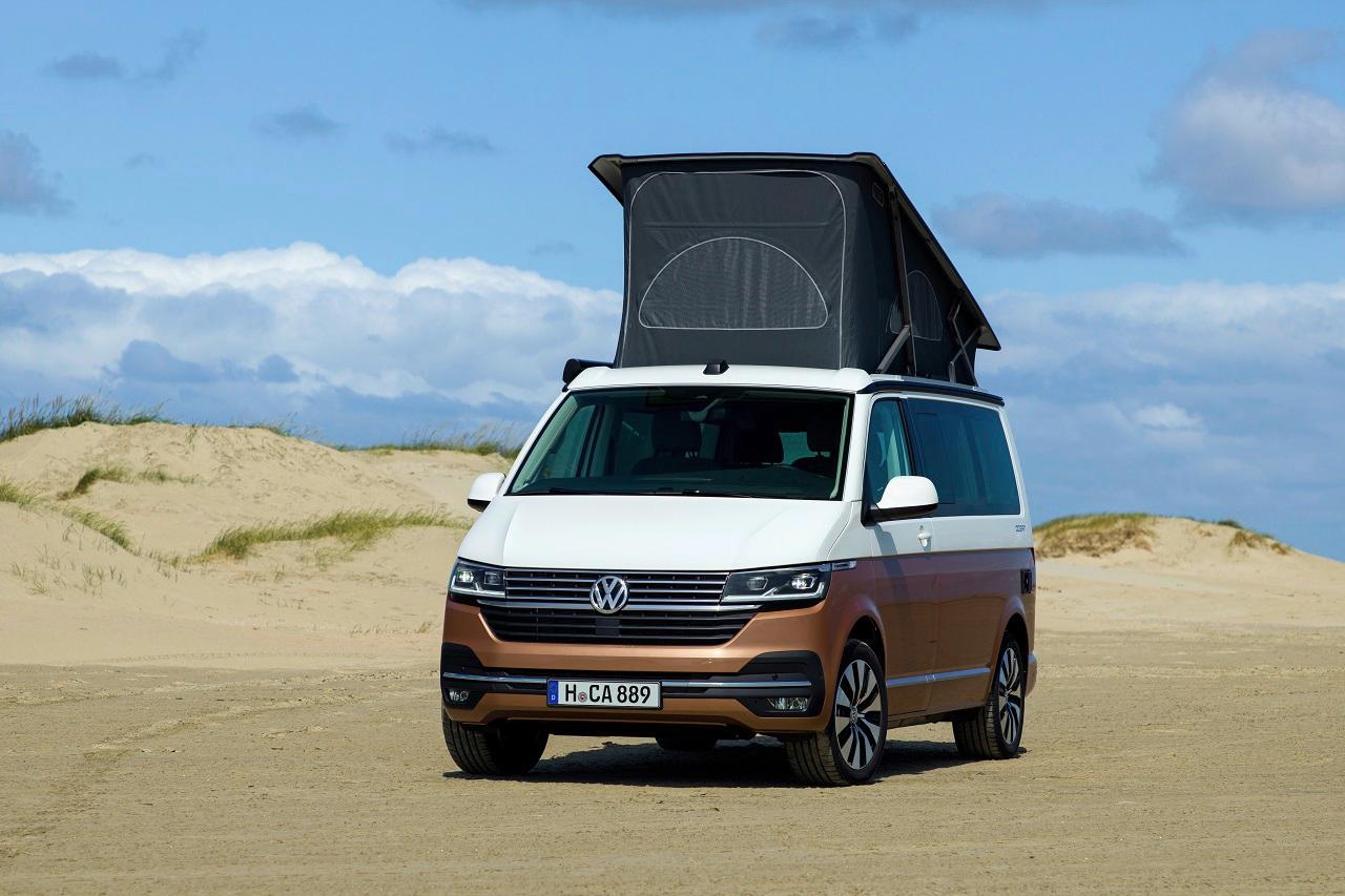 Volkswagen California T7 (2024). Un aperçu du futur van aménagé hybride