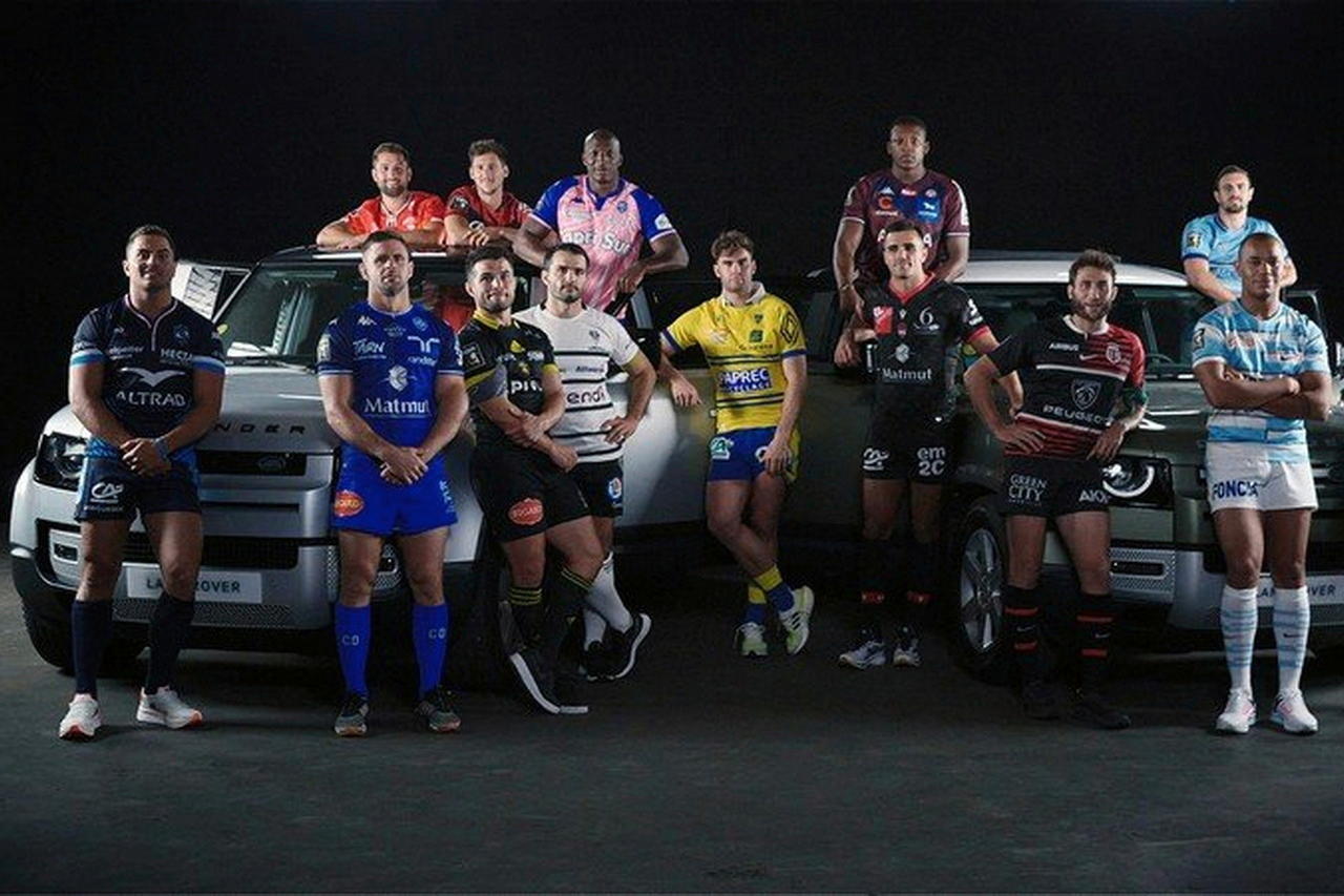 Photo 5 Le Defender est la voiture officielle du Top 14 depuis 2011