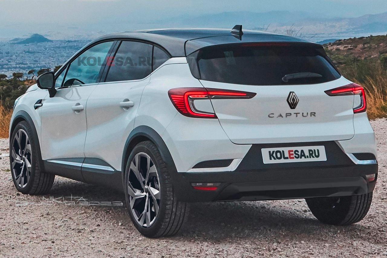 Photo 2 Le nouveau logo de Renault arrivera sur le Captur avec le