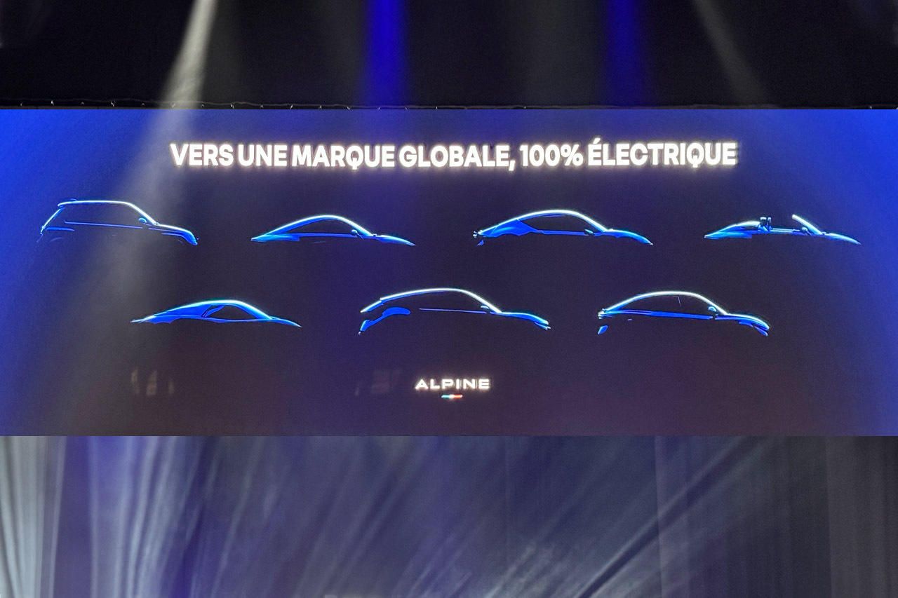 Los accionistas del Grupo Renault tuvieron el honor de conocer el nuevo plan de producto Alpine.
