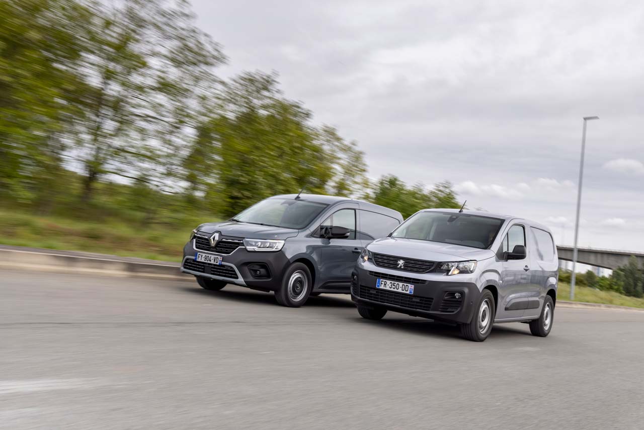 Photo 2 Renault Kangoo face au Peugeot Partner Essai comparatif le Renault Kangoo Van 2021