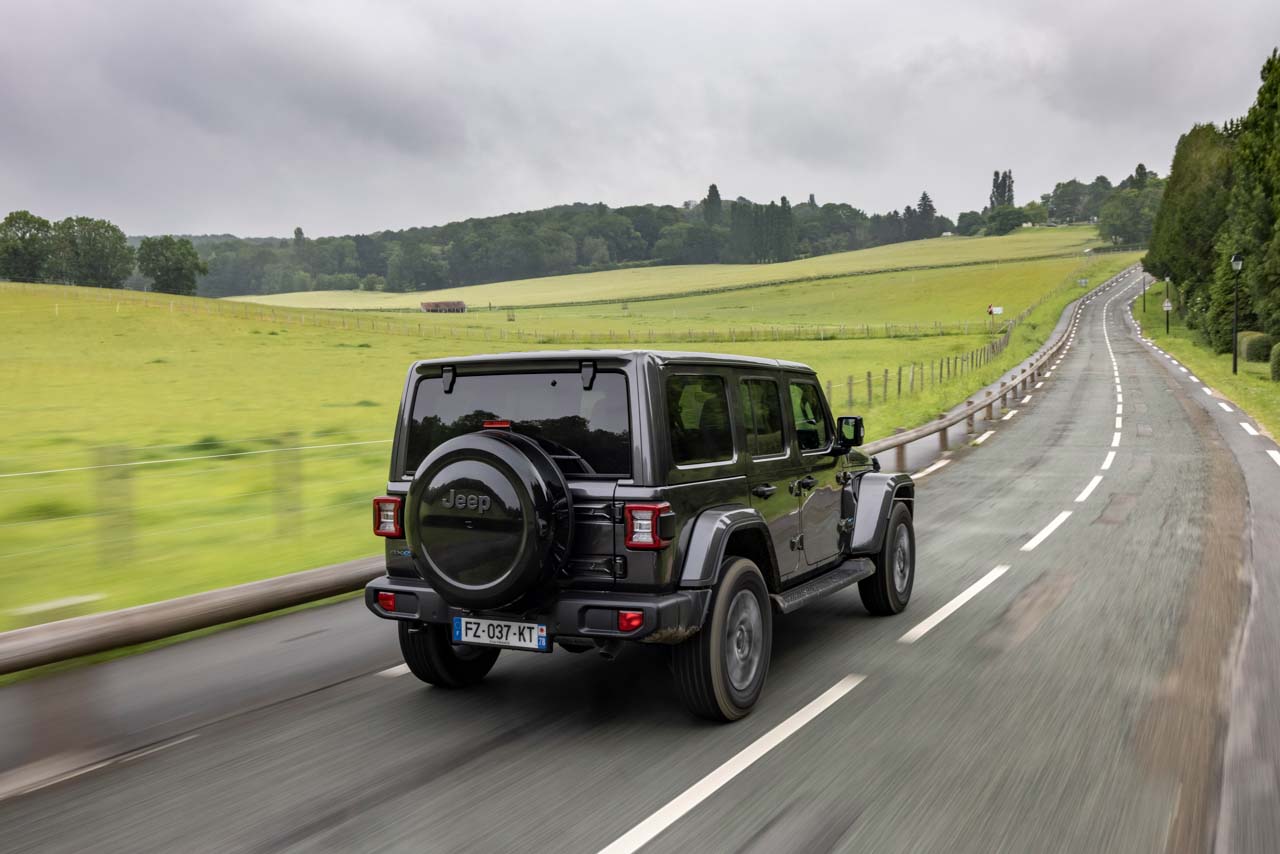 Photo 5 Consommations Jeep Wrangler hybride Essai Jeep Wrangler