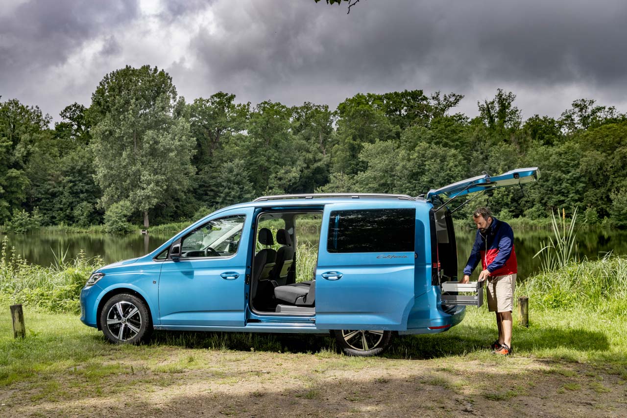 Volkswagen Caddy California test (2021). The little escape Ace Mind