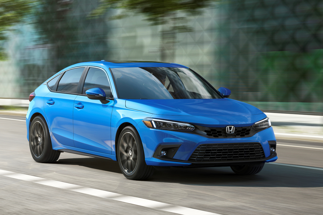 Photo 8 - honda civic 2021 phares calandre - Honda Civic e:HEV. La 5