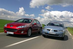 Peugeot 407 2.2 HDi contre Renault Laguna 2.0 dCi 175