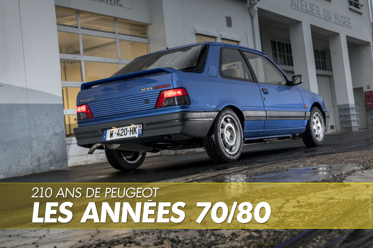 210 ans de Peugeot. Retour sur les années 1970-1980