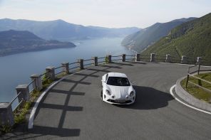 Alpine A110 Vision blanche lac italien