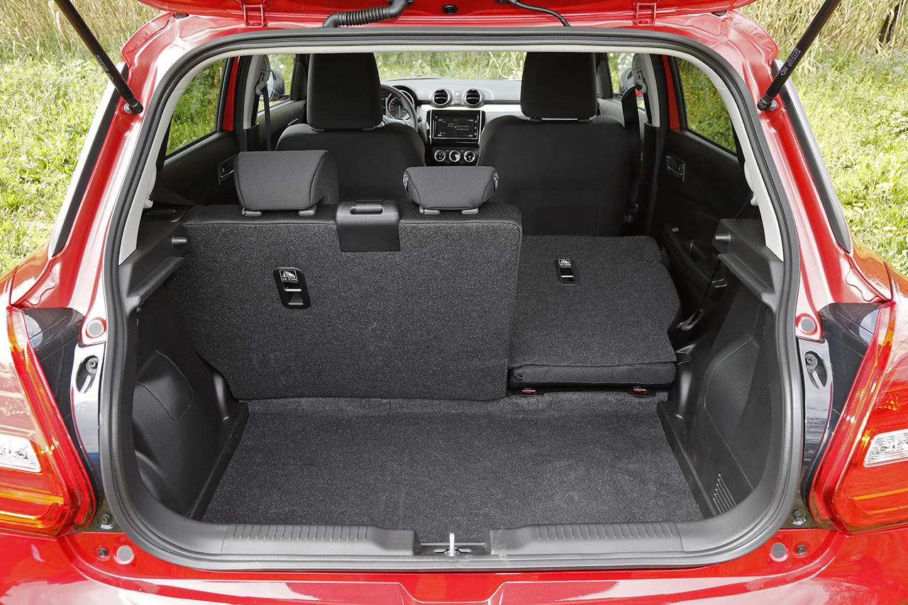 Tapis De Coffre Sur Mesure Pour Suzuki Swift 2017-2022 – TPE Noir, Antidérapant, étanche