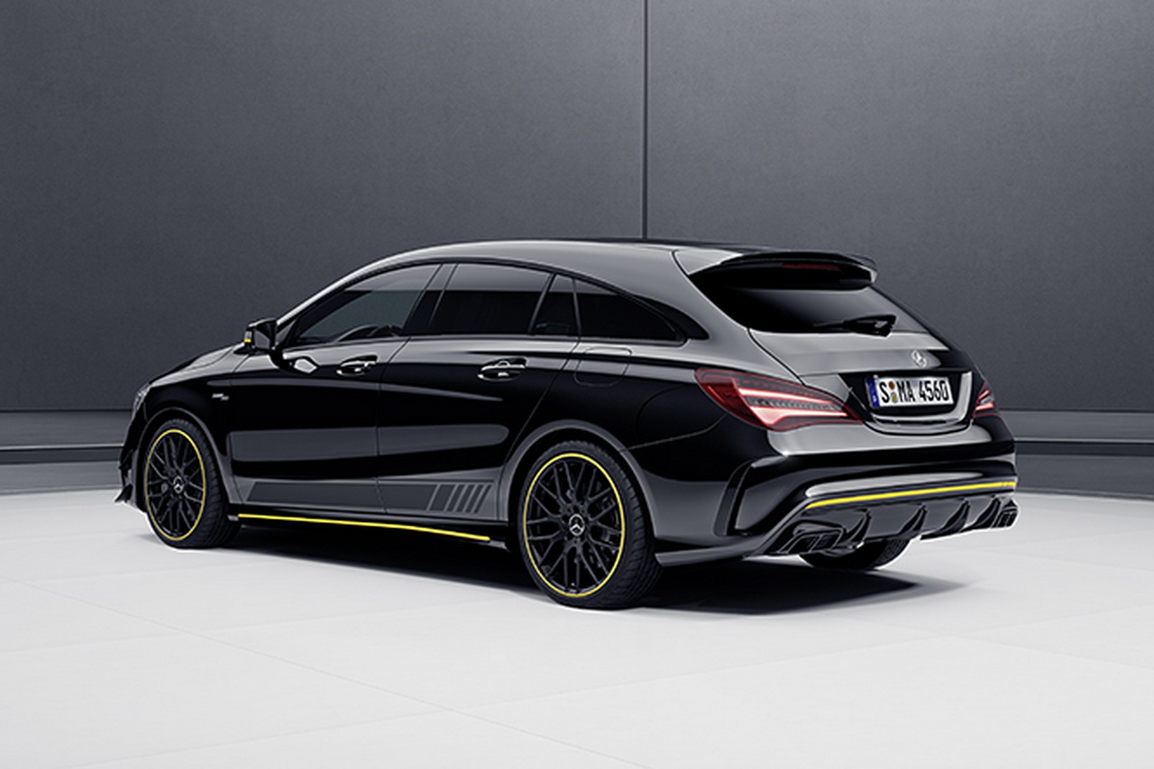 Mercedes A 45 AMG et CLA 45 AMG série spéciale Yellow Night Edition