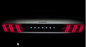 concept-car coupé Peugeot mondial 2018