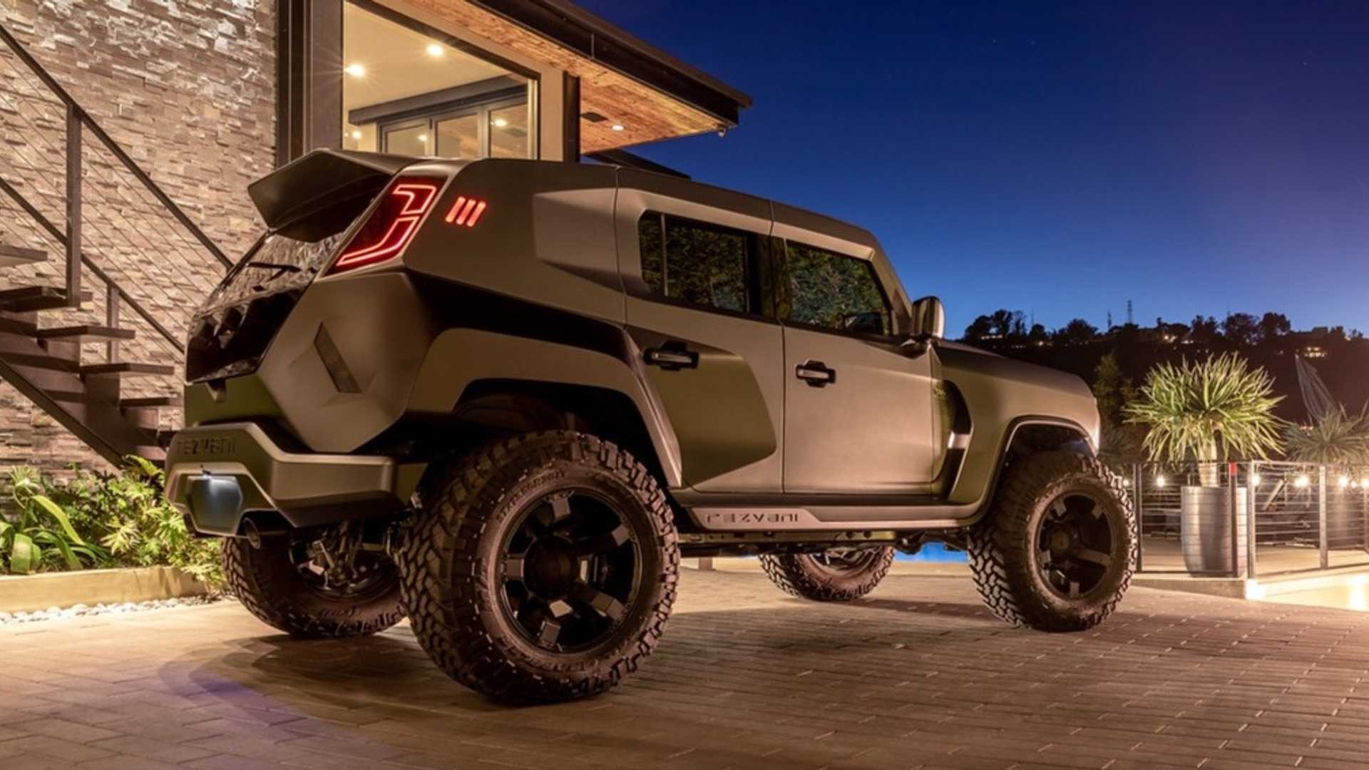 Rezvani Tank 2020 Le 4x4 Ultime De 1 000 Ch Photo