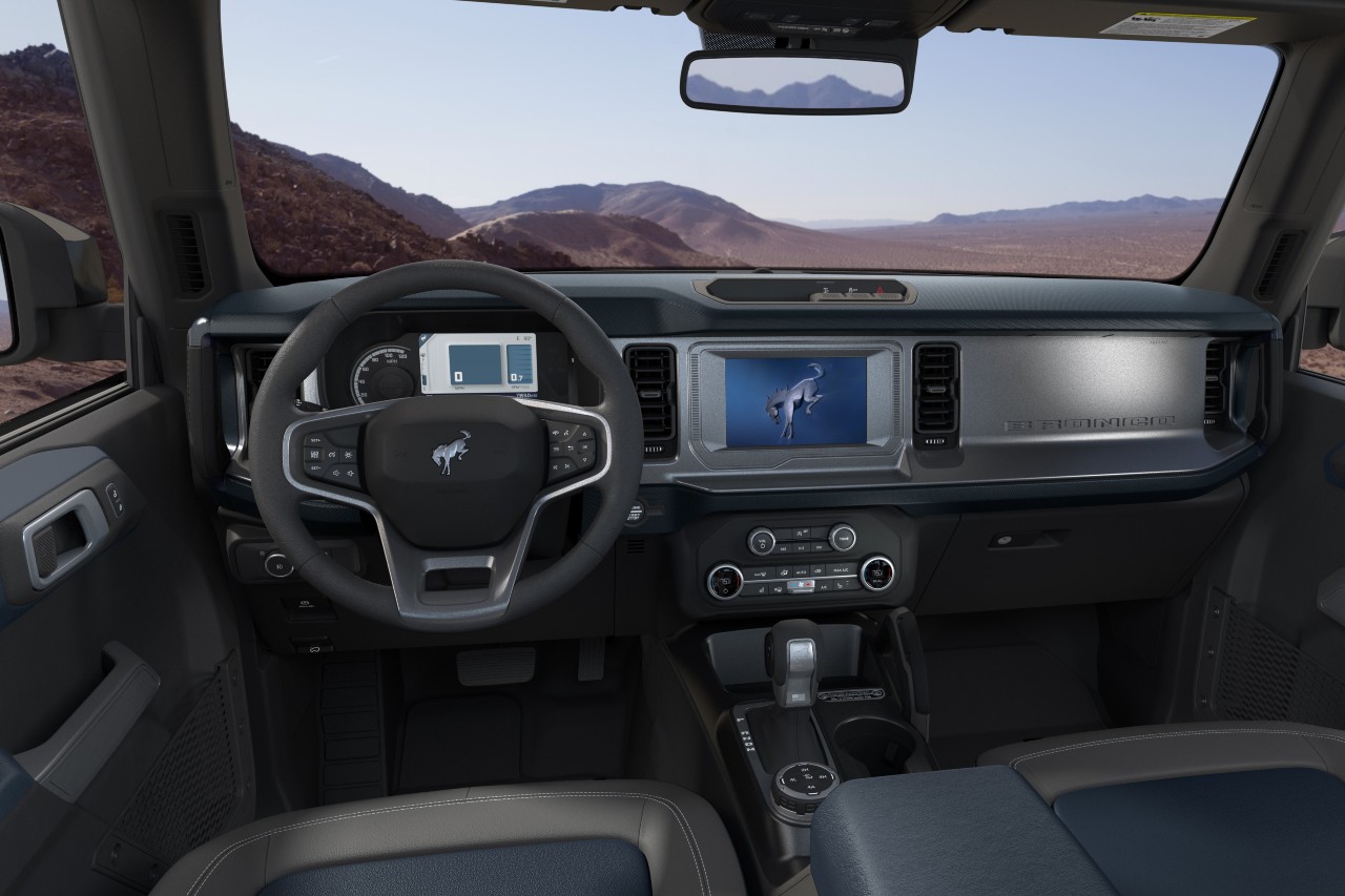 Ford Bronco interior