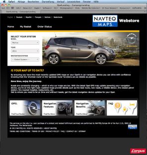 Opel ouvre sa boutique en ligne de cartographies