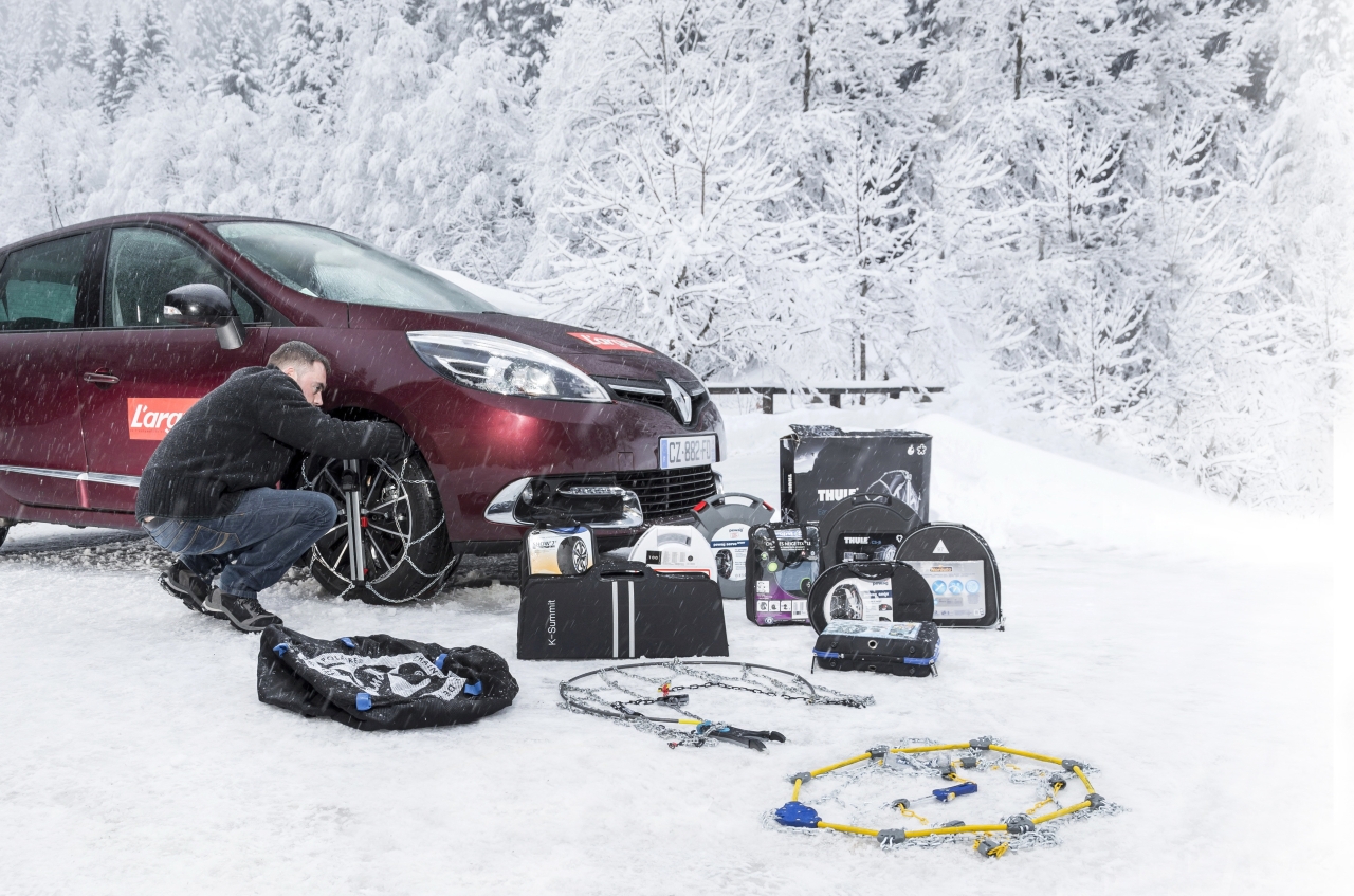 Hiver : bien s'équiper en chaînes pour rouler sur la neige