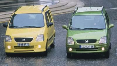 Opel Agila 1 2 16v Elegance Suzuki Wagon R 1 3 Glx