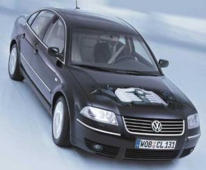 Avec la Passat W8, Volkswagen se démarque de la concurrence en proposant des techniques de pointe sur ces modèles de haut de gamme.