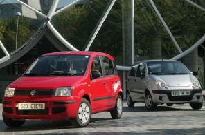 Fiat Panda 1.1 - Daewoo Matiz 0.8.