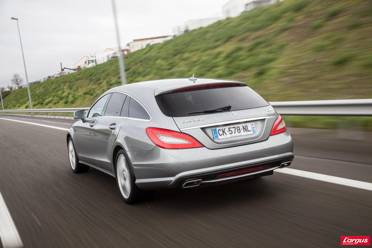 Le CLS Shooting Brake à l'essai L'argus