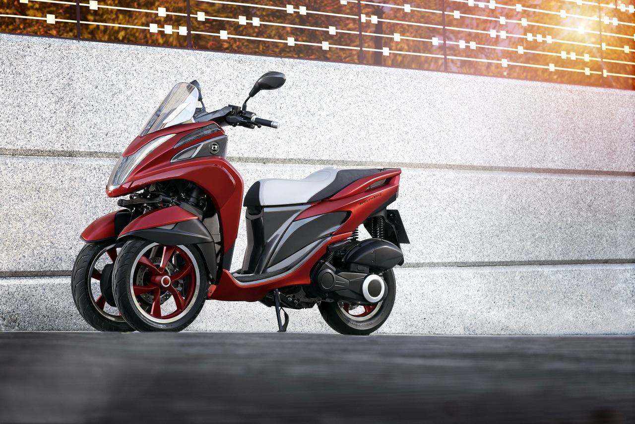 MBK 125 Tryptik l'autre scooter à trois roues français