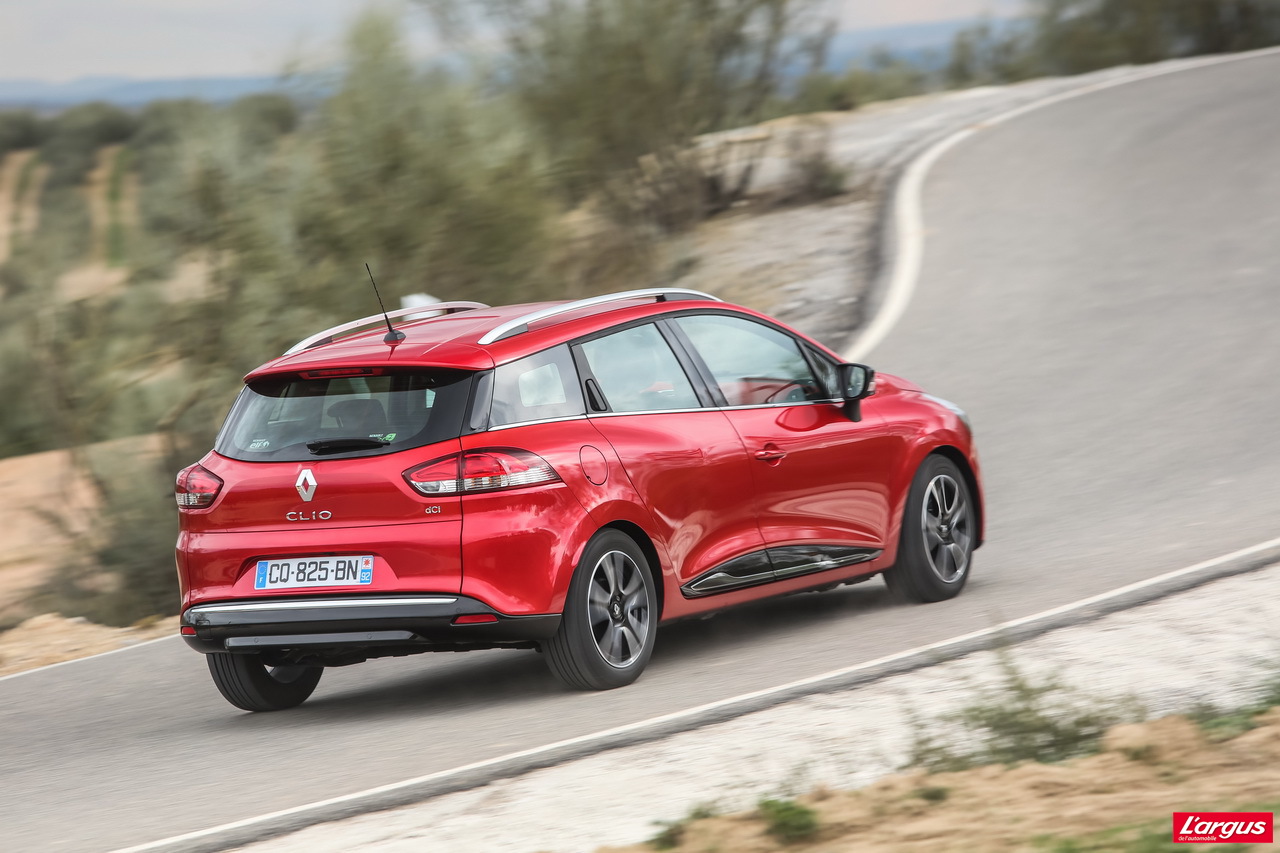 Diaporama et photos La Clio IV break à l'essai L'Argus