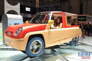 Rinspeed Bamboo - Le retour de la Méhari ?