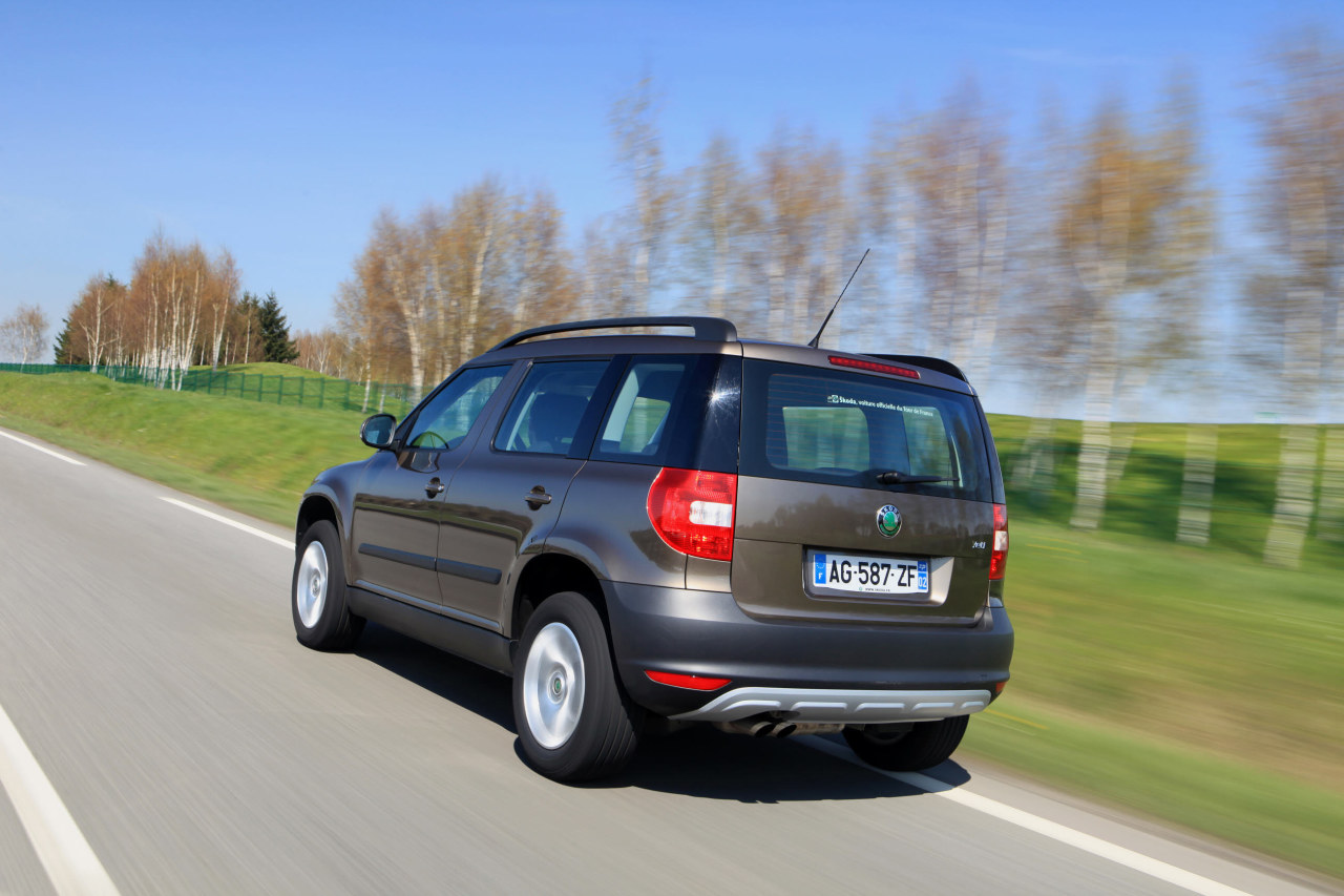 Skoda Yeti Le plus polyvalent des SUV urbains