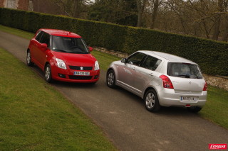 La Swift a été proposée en trois et cinq portes dès le lancement en avril 2005.