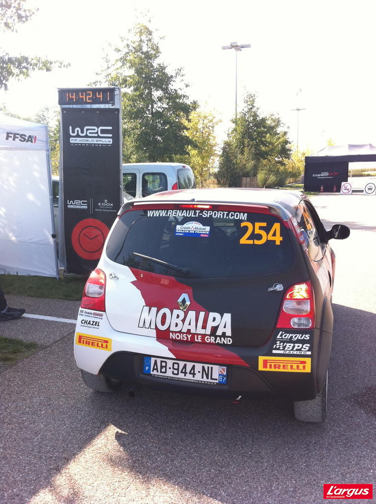Diaporama et photos - L'argus au rallye d'Alsace en Twingo R1 ! | L'Argus