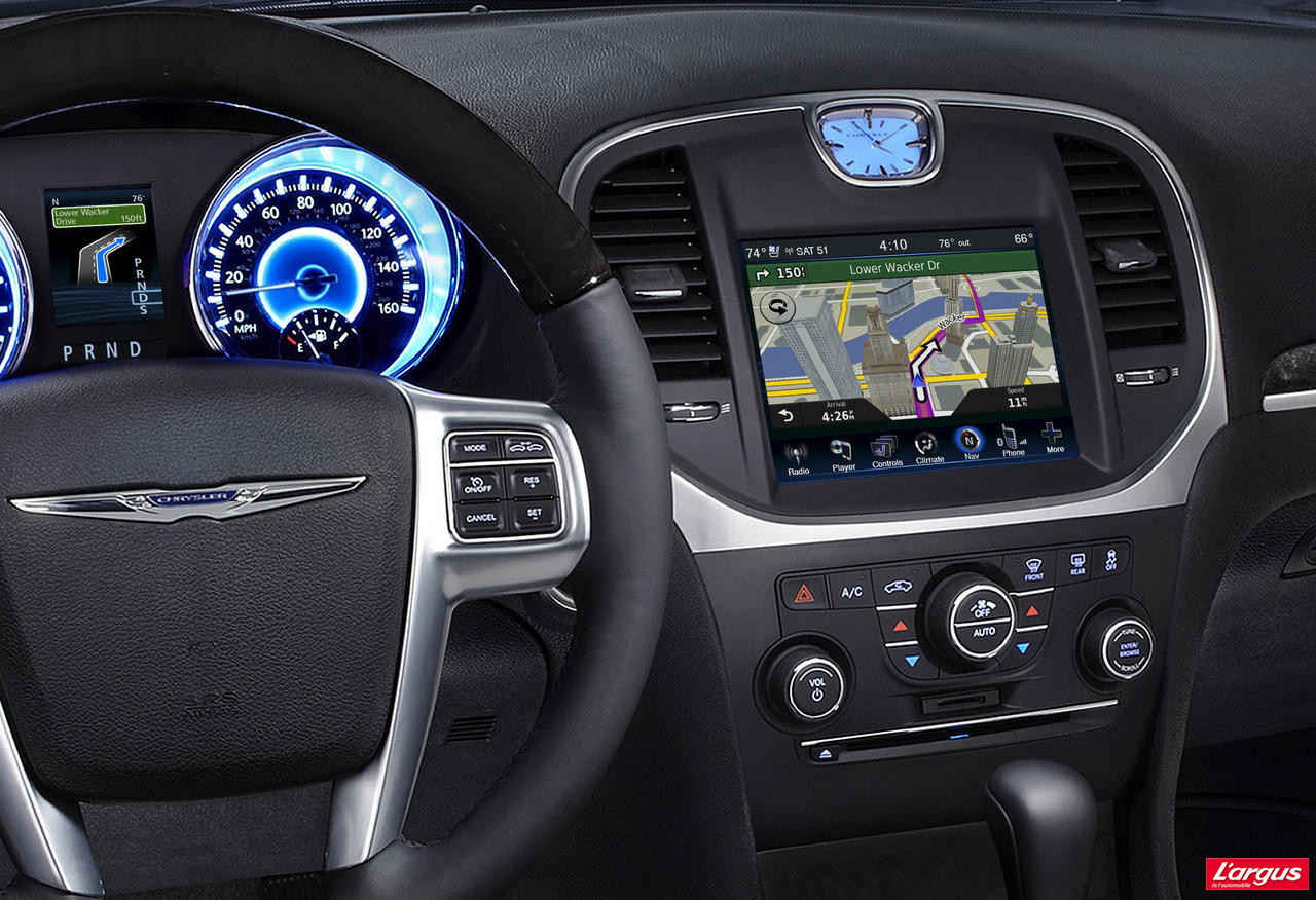 Chrysler et Dodge embarquent des GPS Garmin