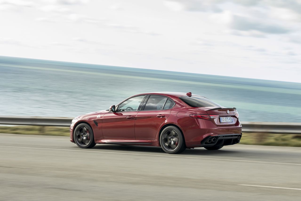 Diaporama et photos Essai Alfa Giulia Quadrifoglio le test au